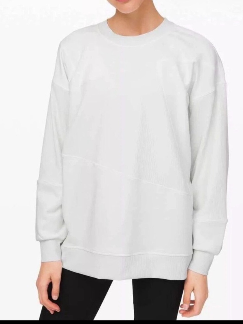Lululemon oversized patchwork sweater